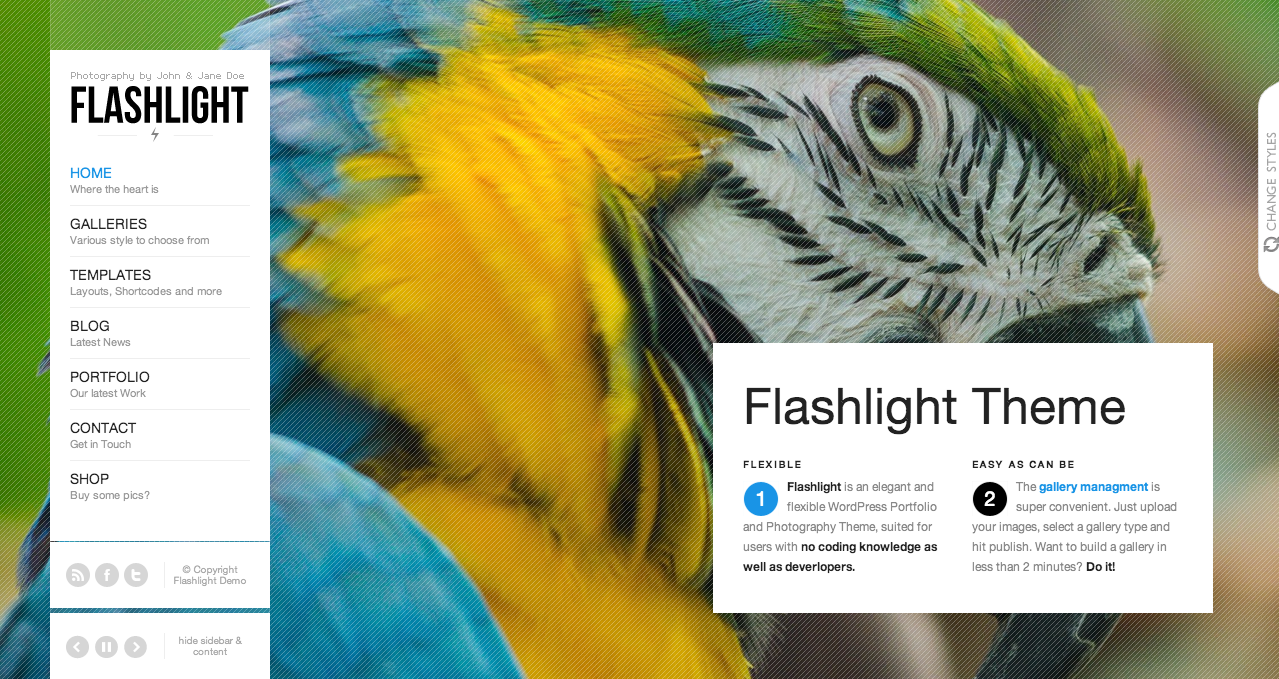 Flashlight - Best WooCommerce Themes 2013