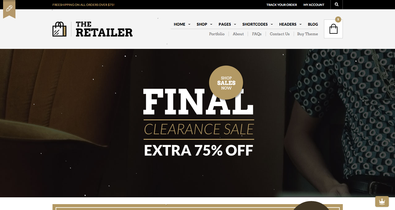 The Retailer - Best WooCommerce Themes 2013